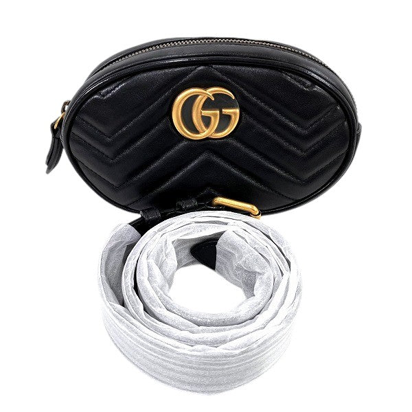 Gucci GG Marmont Leather Waist Bag 476434