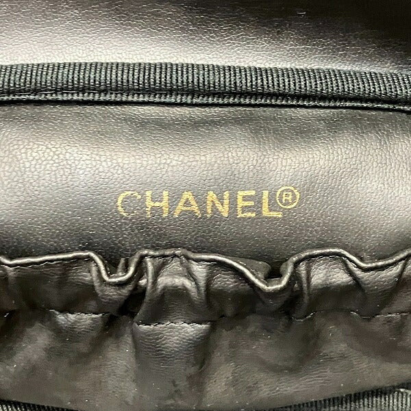 Chanel Caviar Skin Coco Mark Vanity Handbag