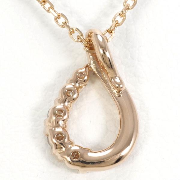 K18PG Pink Gold Diamond Necklace