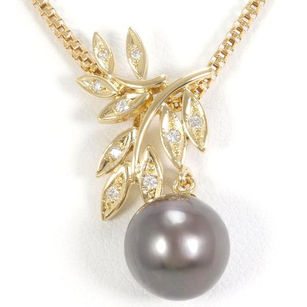 K18 Yellow Gold Pearl Necklace