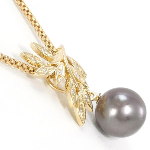 K18 Yellow Gold Pearl Necklace