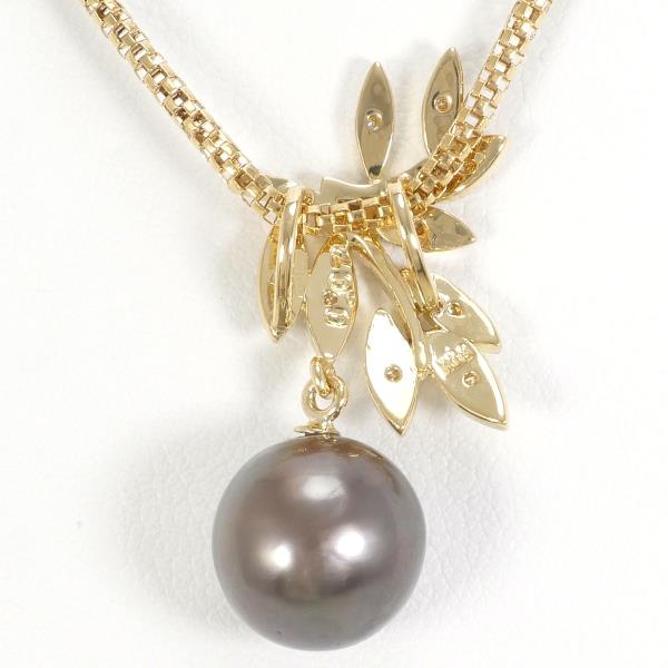 K18 Yellow Gold Pearl Necklace