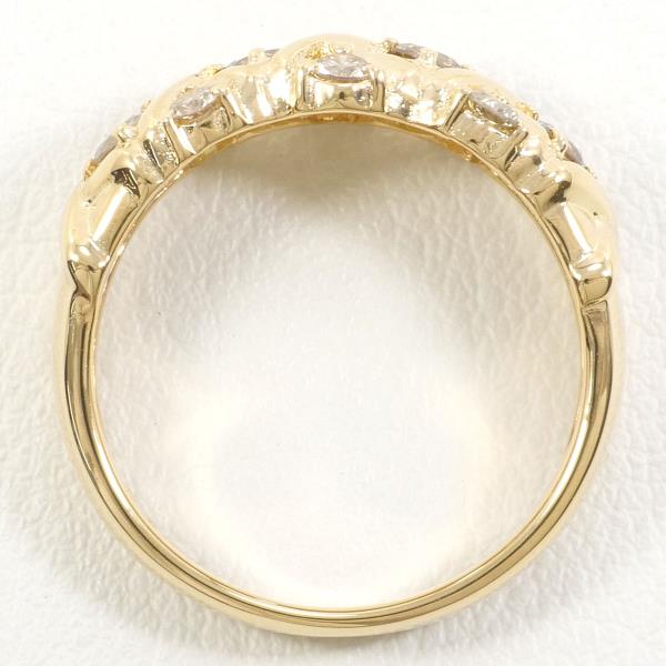 K18 Yellow Gold Brown Diamond Ring