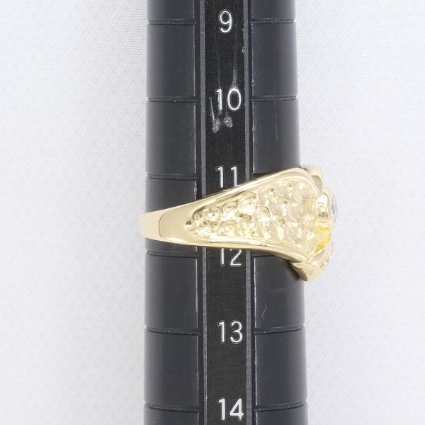 K18 Yellow Gold Diamond Ring 11.5