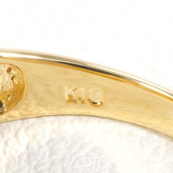 K18 Yellow Gold Diamond Ring 11.5