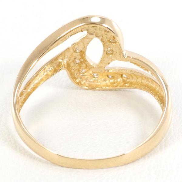 K18 Yellow Gold Diamond Ring 13