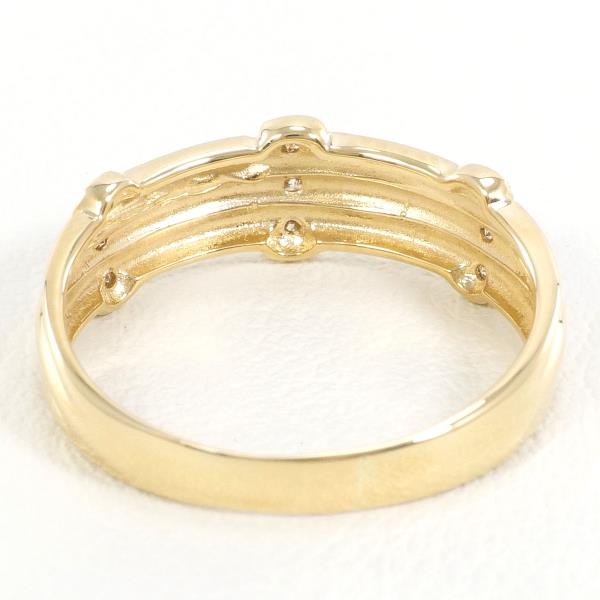 K18 Yellow Gold Brown Diamond Ring