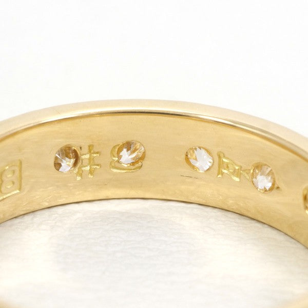 K18 Yellow Gold Diamond Ring