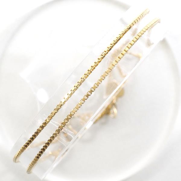 K18 Yellow Gold Bracelet Anklet