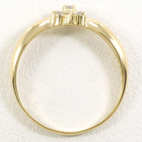 K18 Yellow Gold Diamond Ring 11