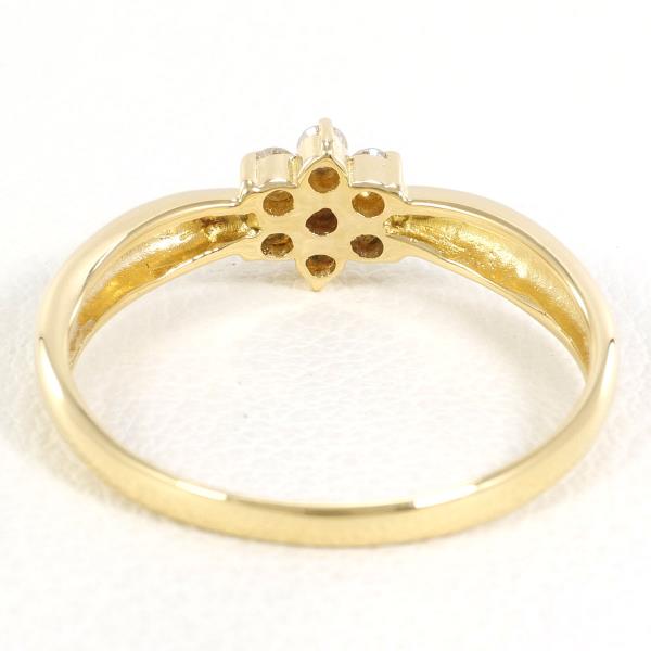 K18 Yellow Gold Diamond Ring 11