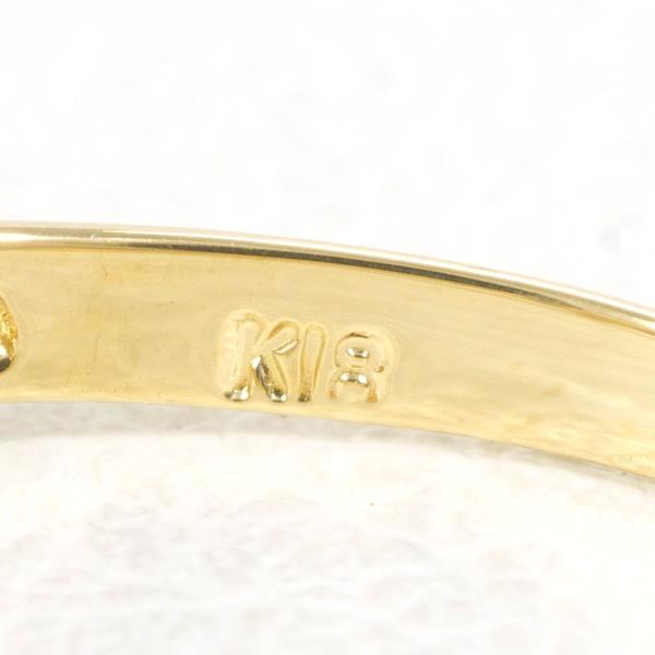 K18 Yellow Gold Diamond Ring 11