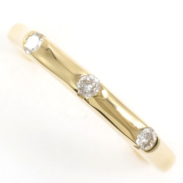 K18 Yellow Gold Diamond Ring 12.5