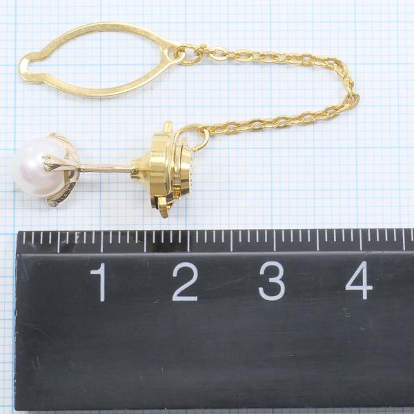 K14 Yellow Gold Pearl Pin Brooch