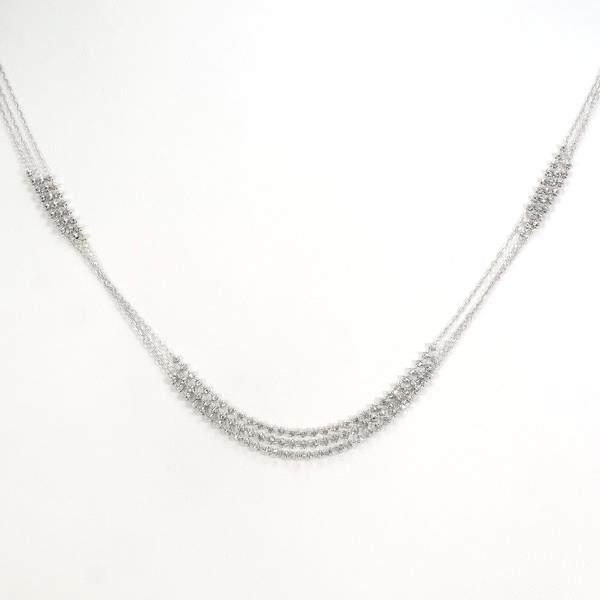 K18 White Gold Necklace 18K WG