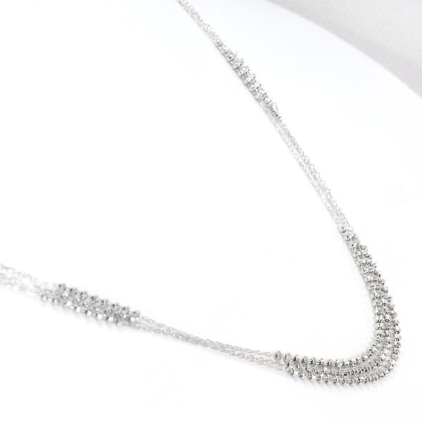 K18 White Gold Necklace 18K WG