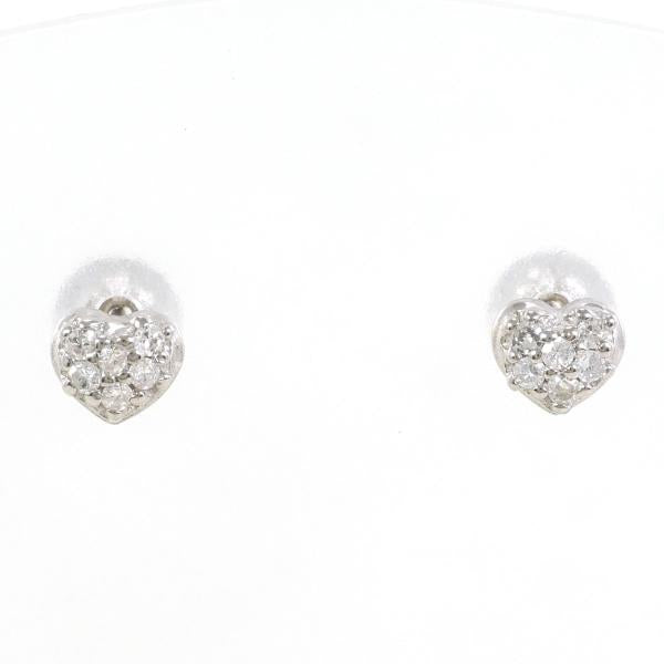 K14 White Gold Diamond Earrings