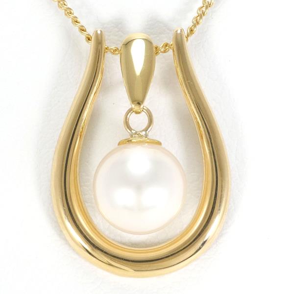 K18 Yellow Gold Pearl Necklace