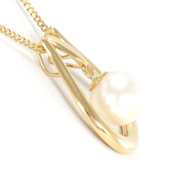 K18 Yellow Gold Pearl Necklace