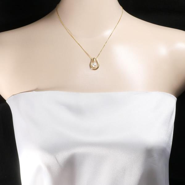 K18 Yellow Gold Pearl Necklace