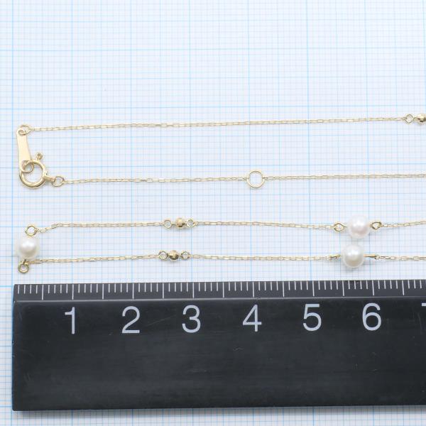 K18 Yellow Gold Pearl Necklace