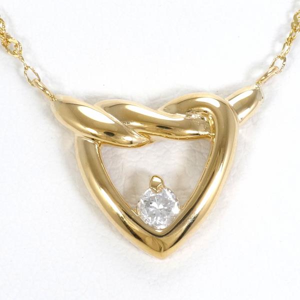 K18 Yellow Gold Diamond Necklace