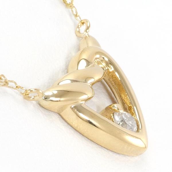 K18 Yellow Gold Diamond Necklace