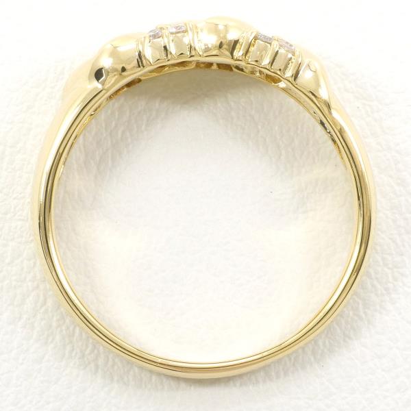 K18 Yellow Gold Diamond Ring 16