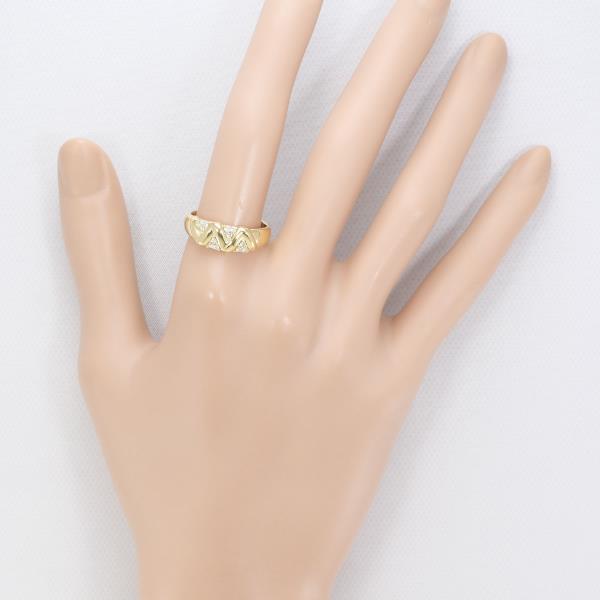 K18 Yellow Gold Diamond Ring 16