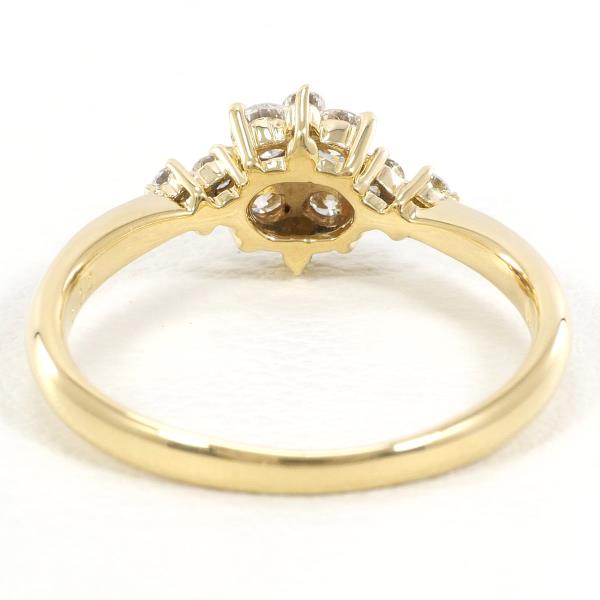 K18 Yellow Gold Diamond Ring