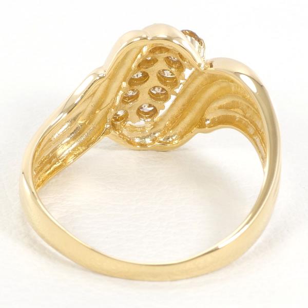 K18 Yellow Gold Diamond Ring 15