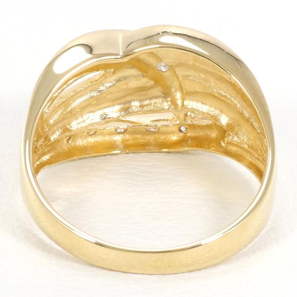 K18 Yellow Gold Diamond Ring