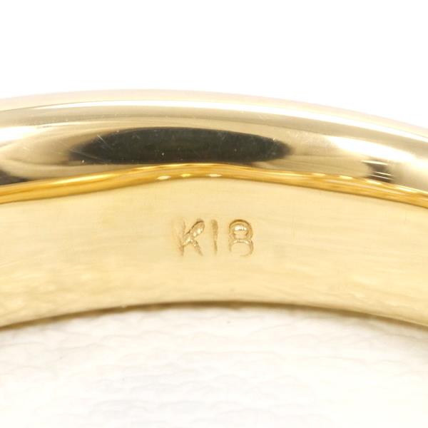 K18 Yellow Gold Diamond Ring 10.5