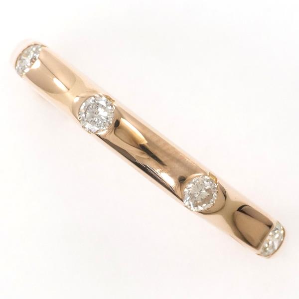 K18 Pink Gold Diamond Ring 13