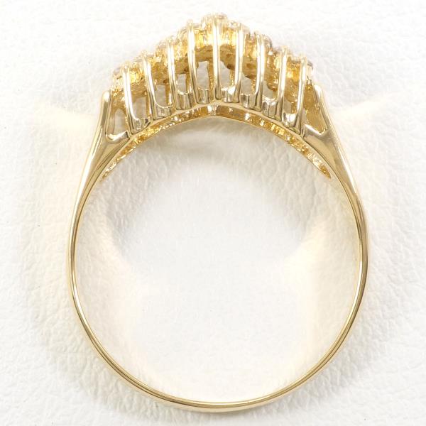 K18 Yellow Gold Diamond Ring