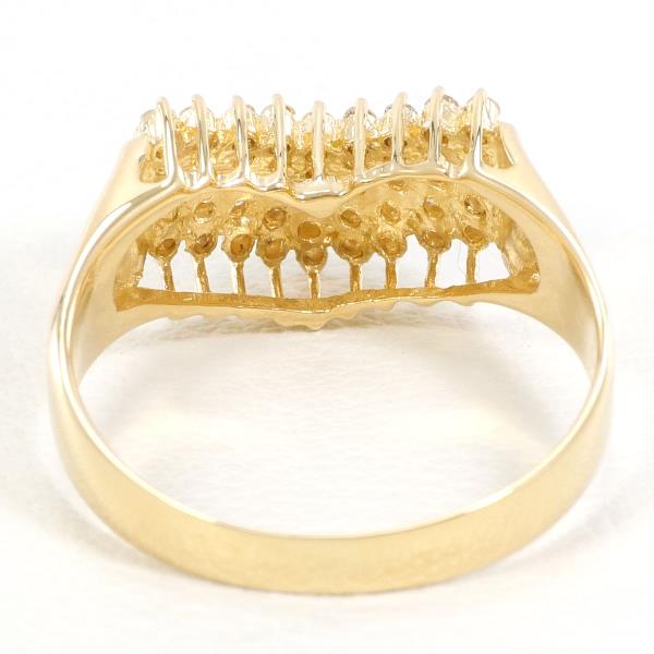 K18 Yellow Gold Diamond Ring