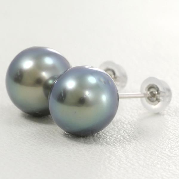 PT900 Platinum Pearl Earrings