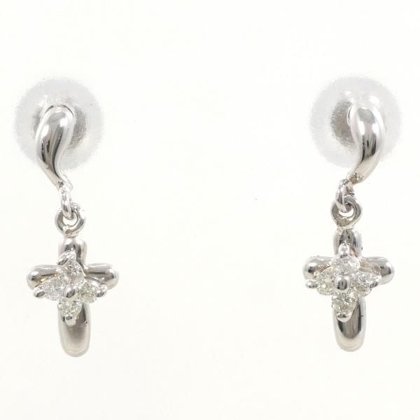 PT900 Platinum Diamond Earrings