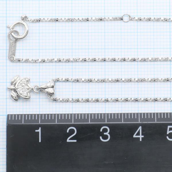 PT900 Platinum PT850 Necklace Diamond 0.07ct