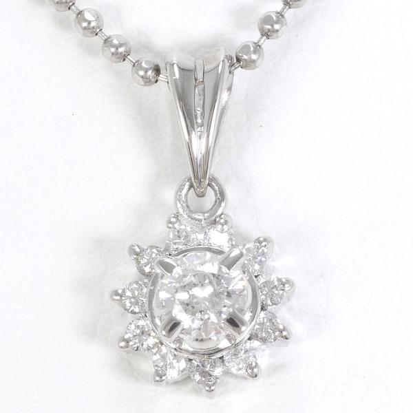 PT900 Platinum PT850 Diamond Necklace