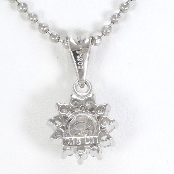 PT900 Platinum PT850 Diamond Necklace