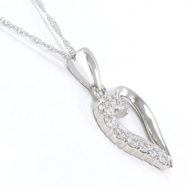 PT900 PT850 Platinum Diamond Necklace