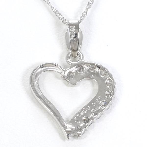 PT900 PT850 Platinum Diamond Necklace