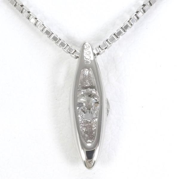 PT900 PT850 Platinum Diamond Necklace