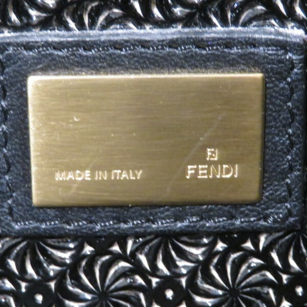 Fendi Peekaboo Patent Leather Handbag