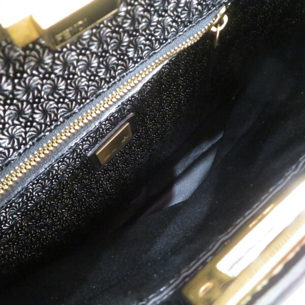 Fendi Peekaboo Patent Leather Handbag