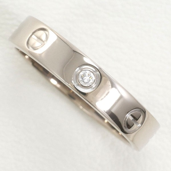 Cartier Love Wedding Ring K18WG Diamond