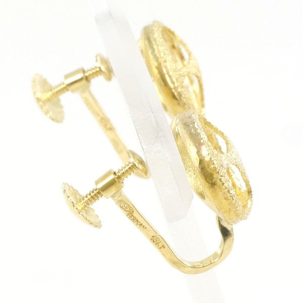 K18 Yellow Gold Earrings