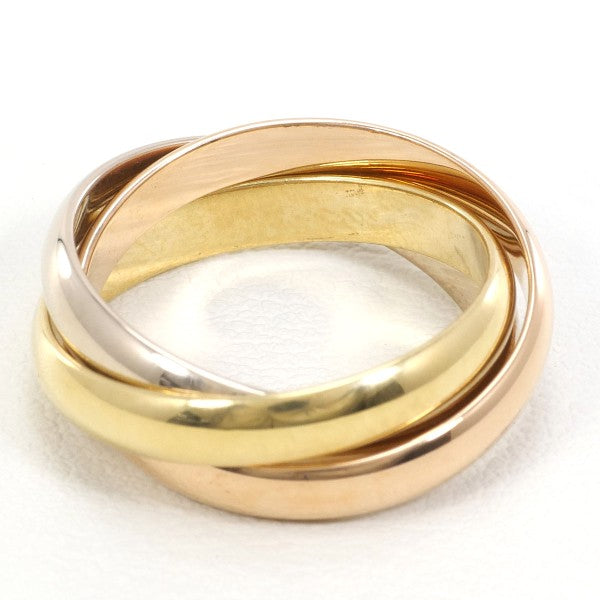 Cartier Trinity K18 Gold Ring 12.5