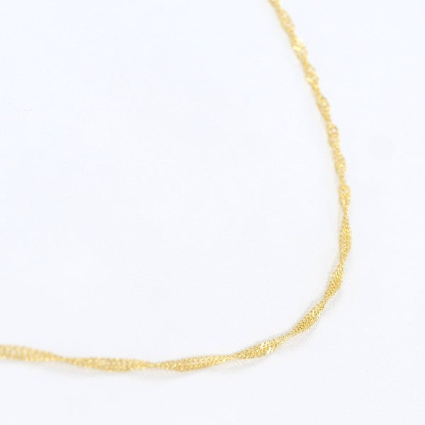 K24 Yellow Gold Necklace 24K